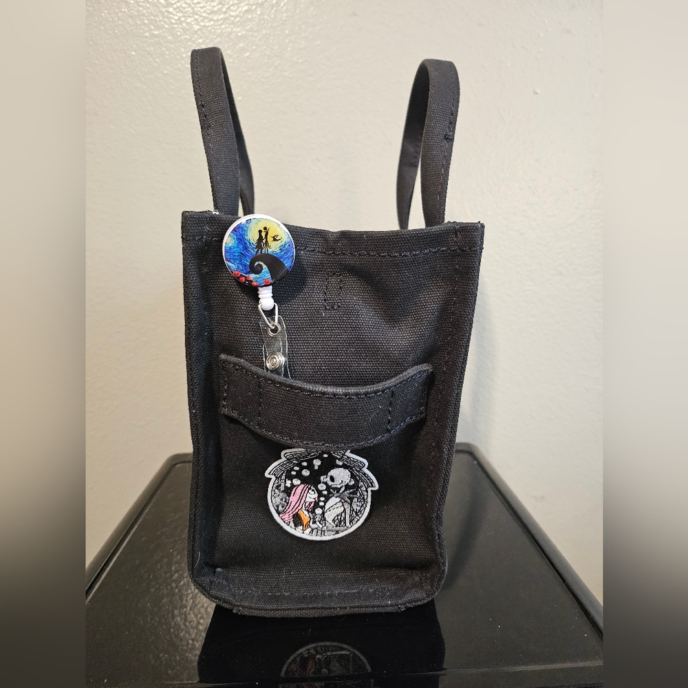 SOLD-Customized Marc Jacobs The Tote Bag & Dust Bag with Graphic Accents -Small - Picture 5 of 8